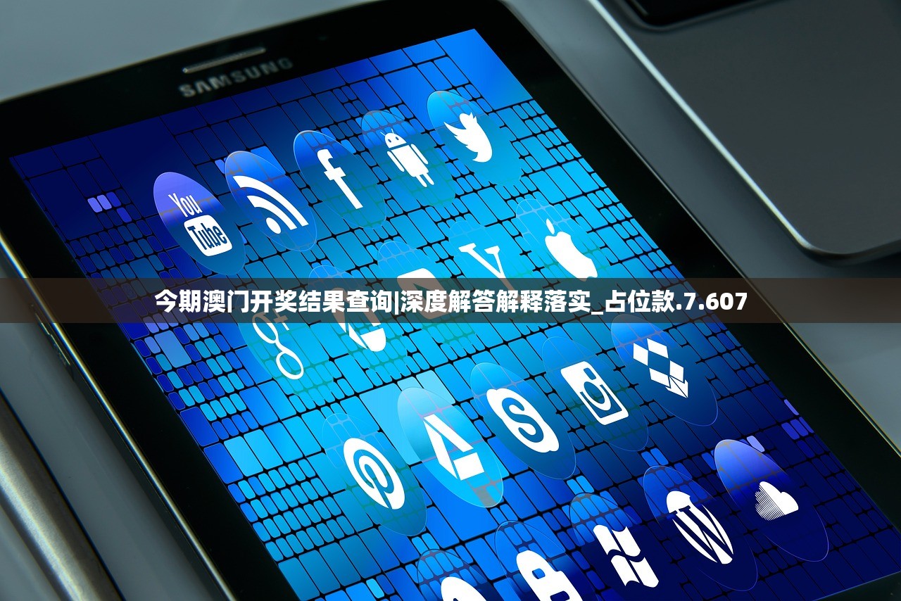 今期澳门开奖结果查询|深度解答解释落实_占位款.7.607