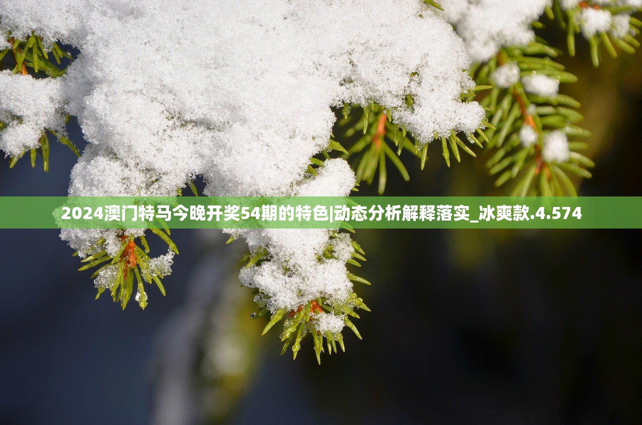 2024澳门特马今晚开奖54期的特色|动态分析解释落实_冰爽款.4.574